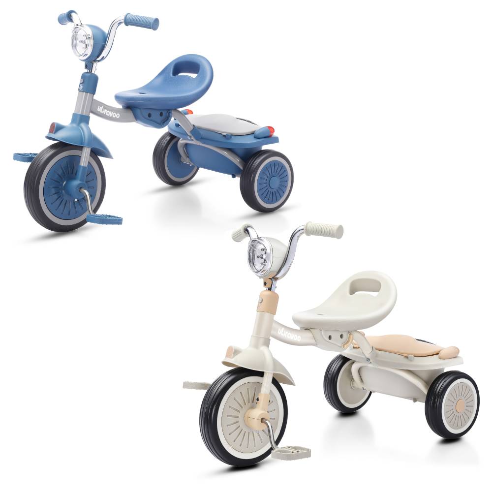 Baby Products 1 Year - 4-in-1 Kids Tricycle – 3-Wheel Baby