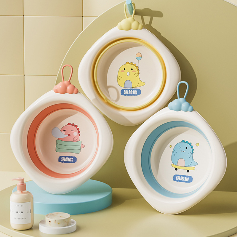 Folding Wash Bowl Wash Tub Was - Baby Bath Tub Foldable 评论和价格