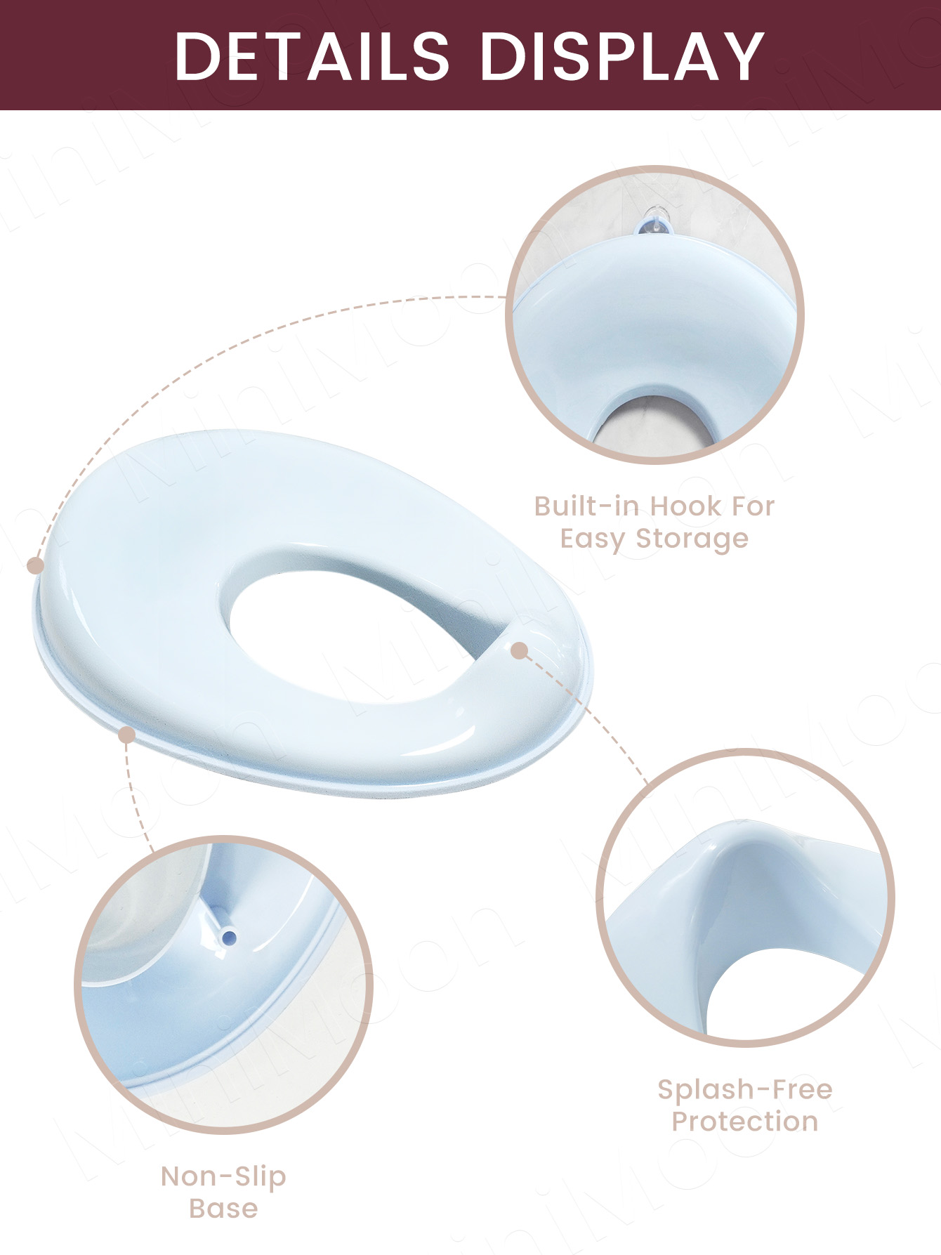 Portable Toddler Toilet Seat w - Toddler Potty Training Seat 评论和价格