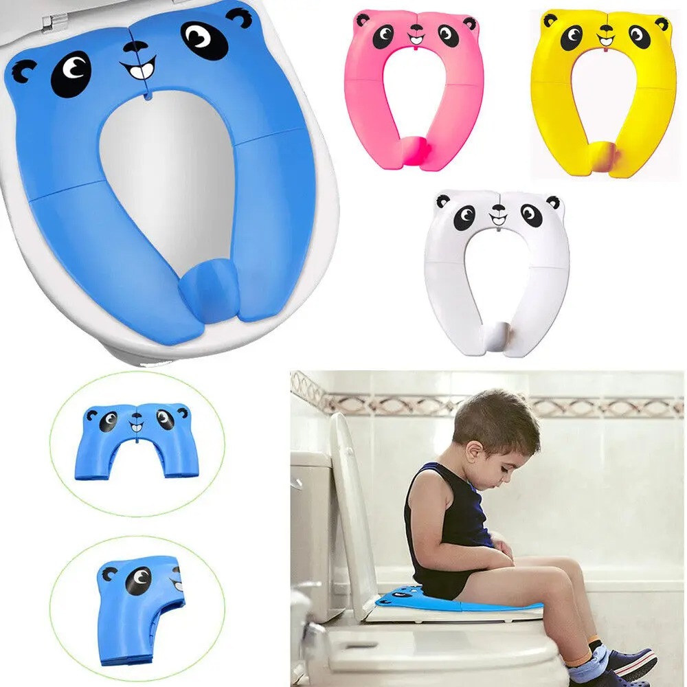 Portable Folding Non Slip Sili - Toddler Potty Training Seat 评论和价格