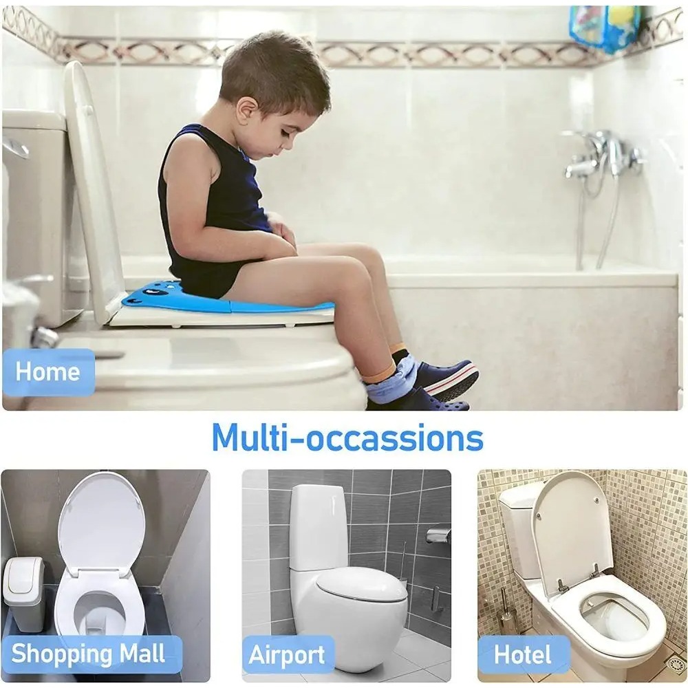 Portable Folding Non Slip Sili - Toddler Potty Training Seat 评论和价格