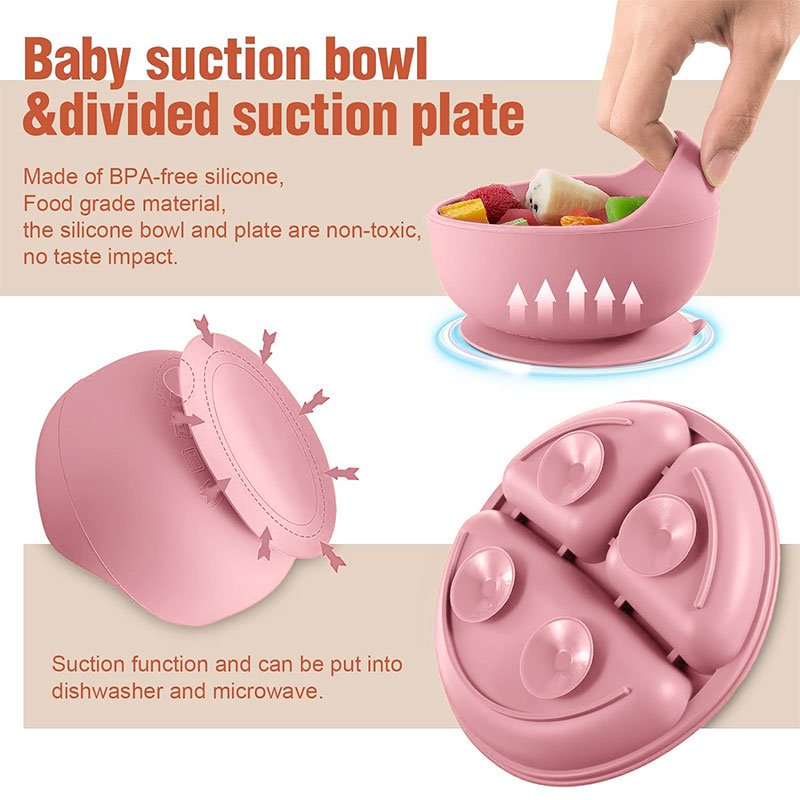 Children's silicone tableware  - Baby Products Kit 评论和价格