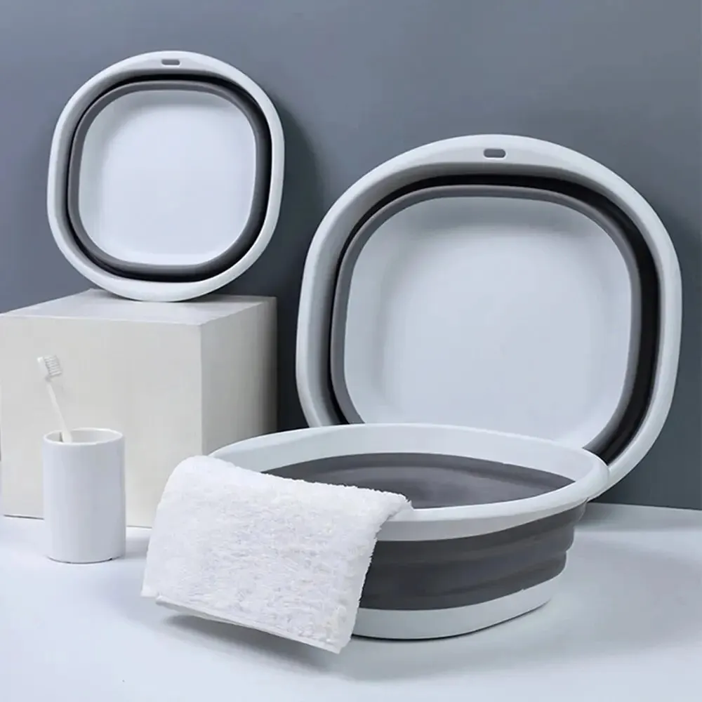Plastic Folding Basins Portabl - Baby Bath Tub Foldable 评论和价格