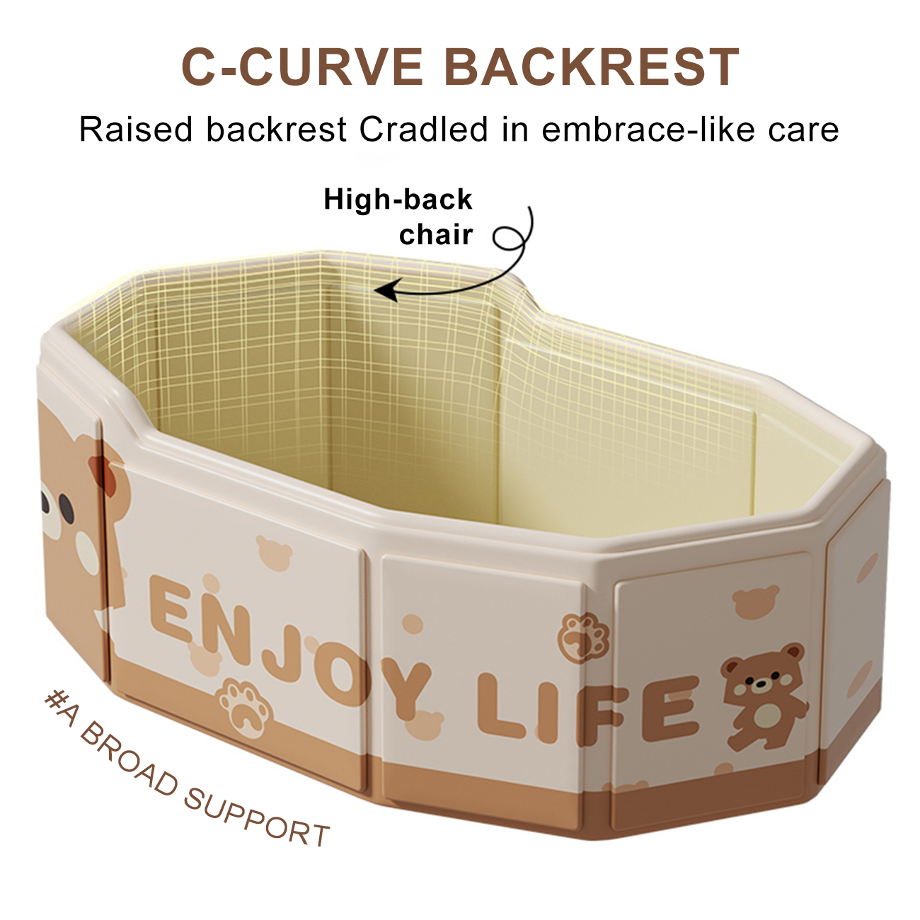 1PC Collapsible Baby Bathtub f - Baby Bath Tub Foldable 评论和价格