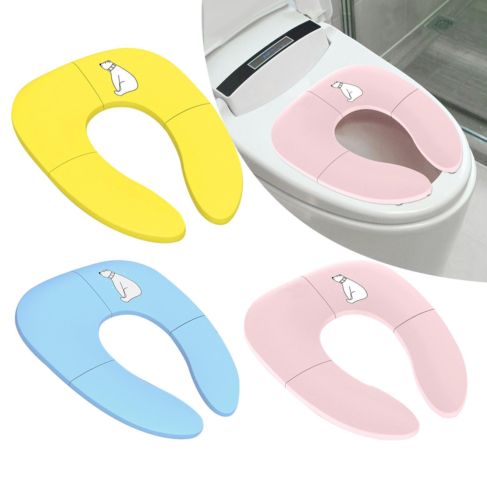 Folding Toilet Seat Reusable T - Toddler Potty Training Seat 评论和价格