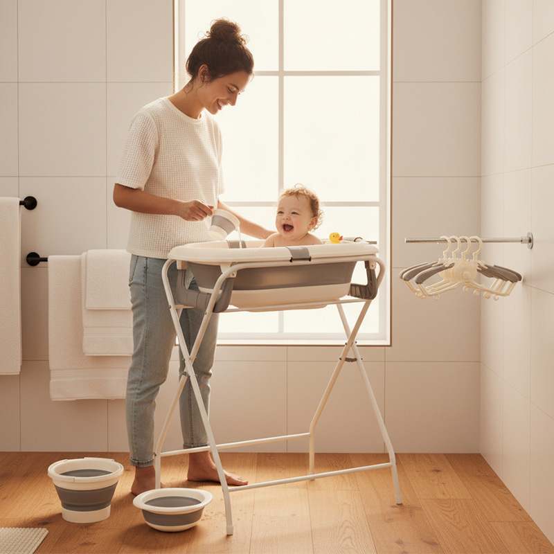 All-in-One Foldable Baby Bath  - Baby Bath Tub Foldable 评论和价格