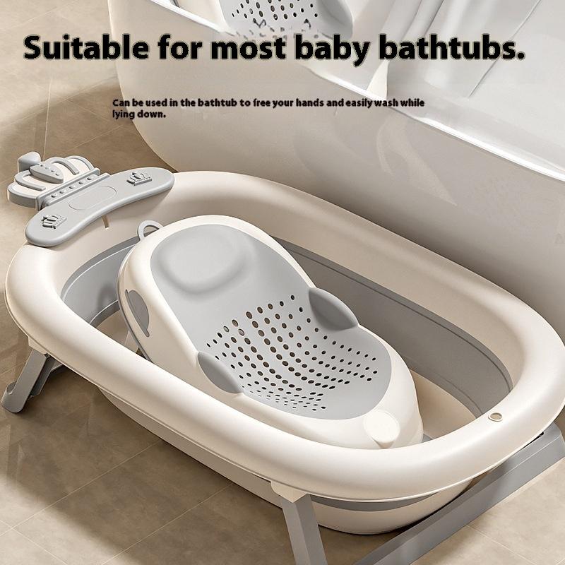 【Nice】1Pcs Newborn Shower Net  - Baby Bath Tub Foldable 评论和价格