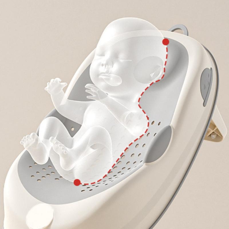 【Nice】1Pcs Newborn Shower Net  - Baby Bath Tub Foldable 评论和价格