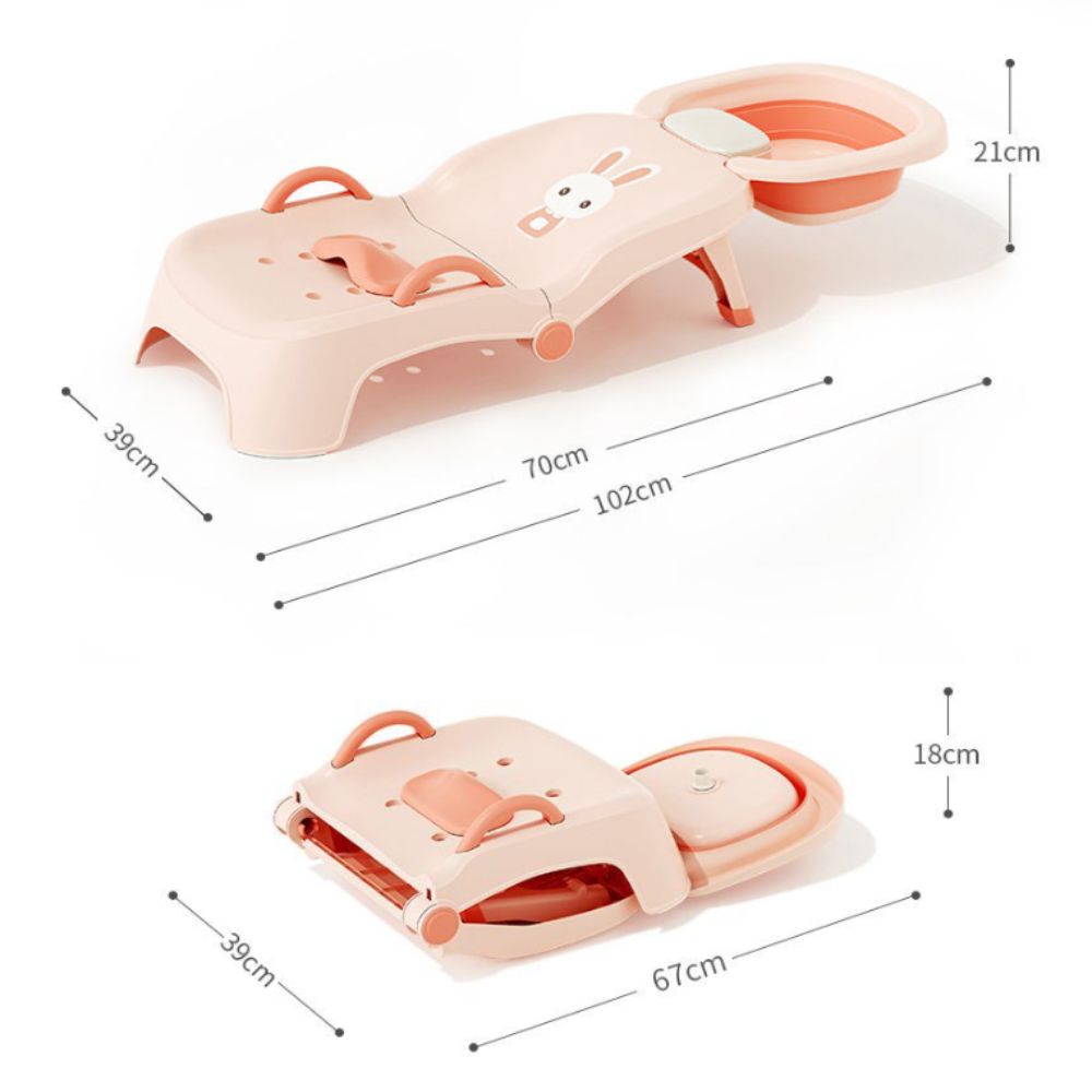 Adjustable Children's Shampoo  - Baby Bath Tub Foldable 评论和价格